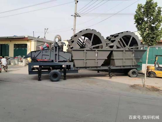 轮式洗砂机性能特点(图2)