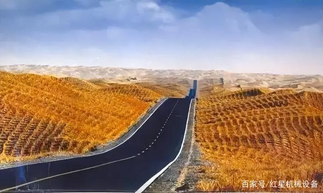 世界最长沙漠公路！新疆尉且沙漠公路即将建成通车，砂石企业必看(图2)