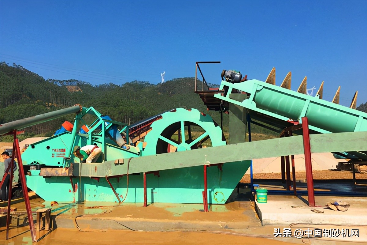 轮斗式洗砂机产量低怎么办？记住这四点，教你迅速提高产量(图3)