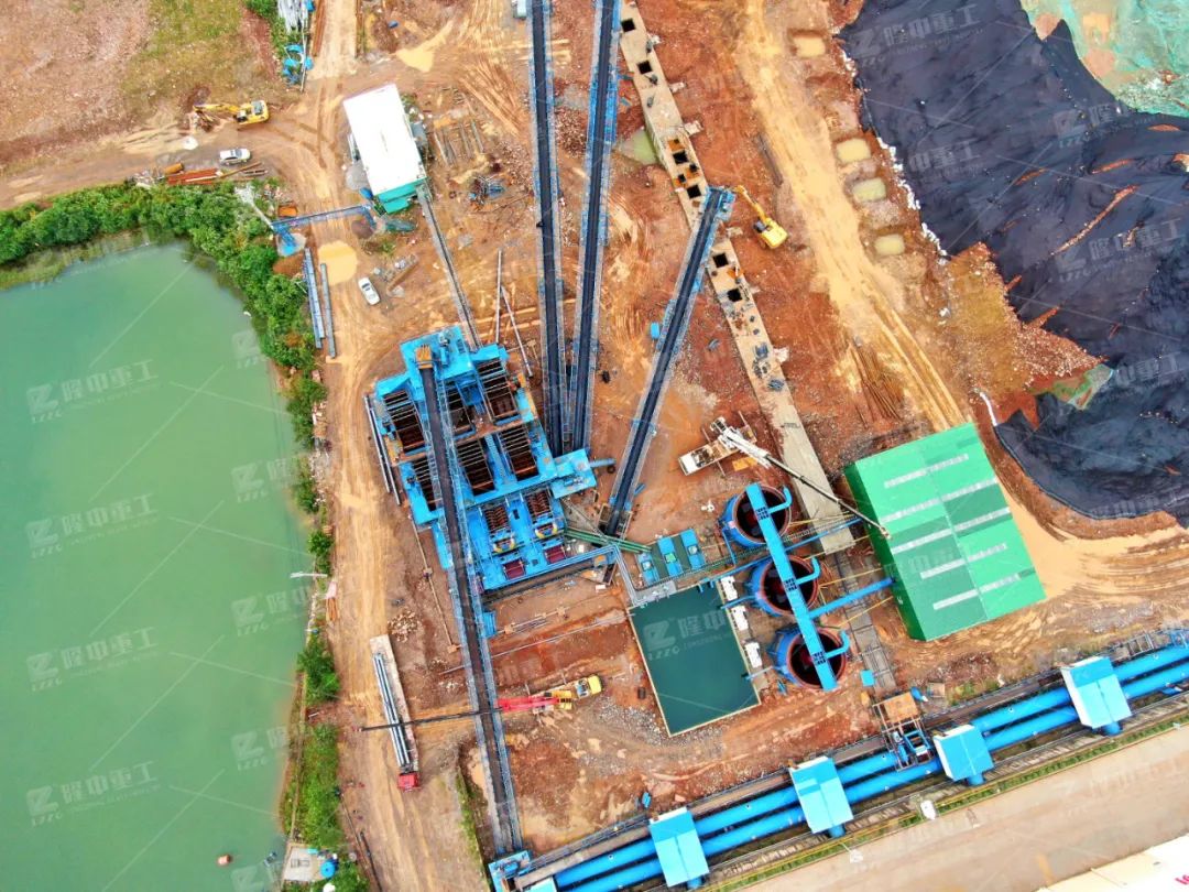 隆中重工EPC承建湖北武穴长江矿业公司二期砂石骨料项目投产(图5)