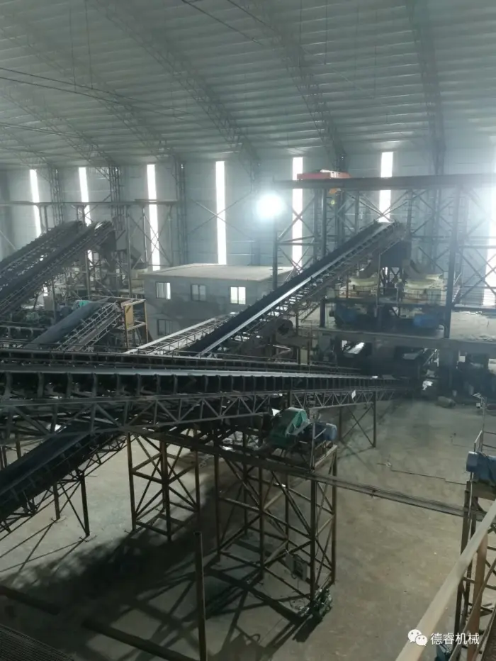 德睿工业科技集团（德睿机械）时产1500吨精品砂生产线助力雄安(图4)