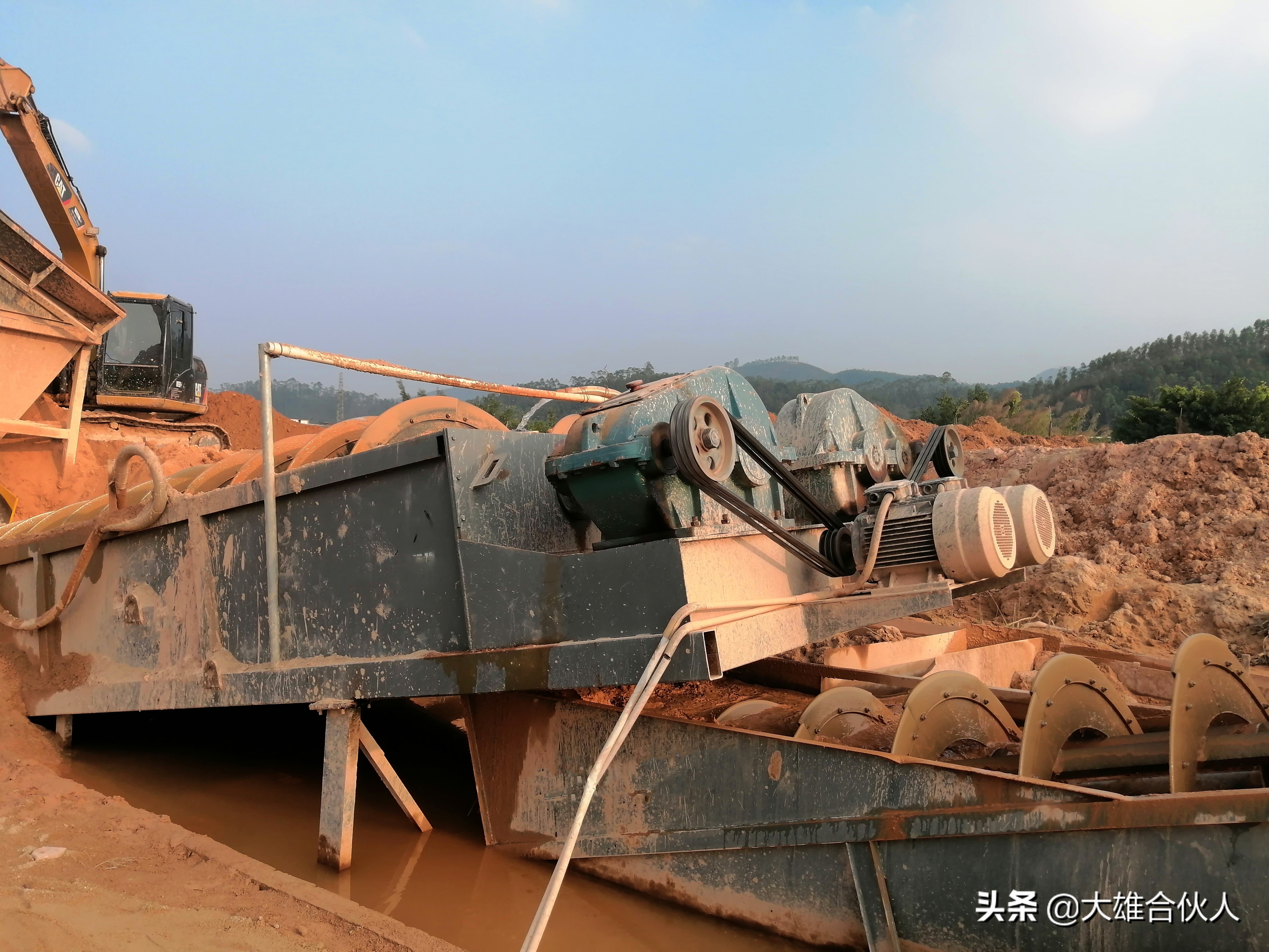 广西洗砂场专用污水处理设备带式泥浆脱水机(图3)