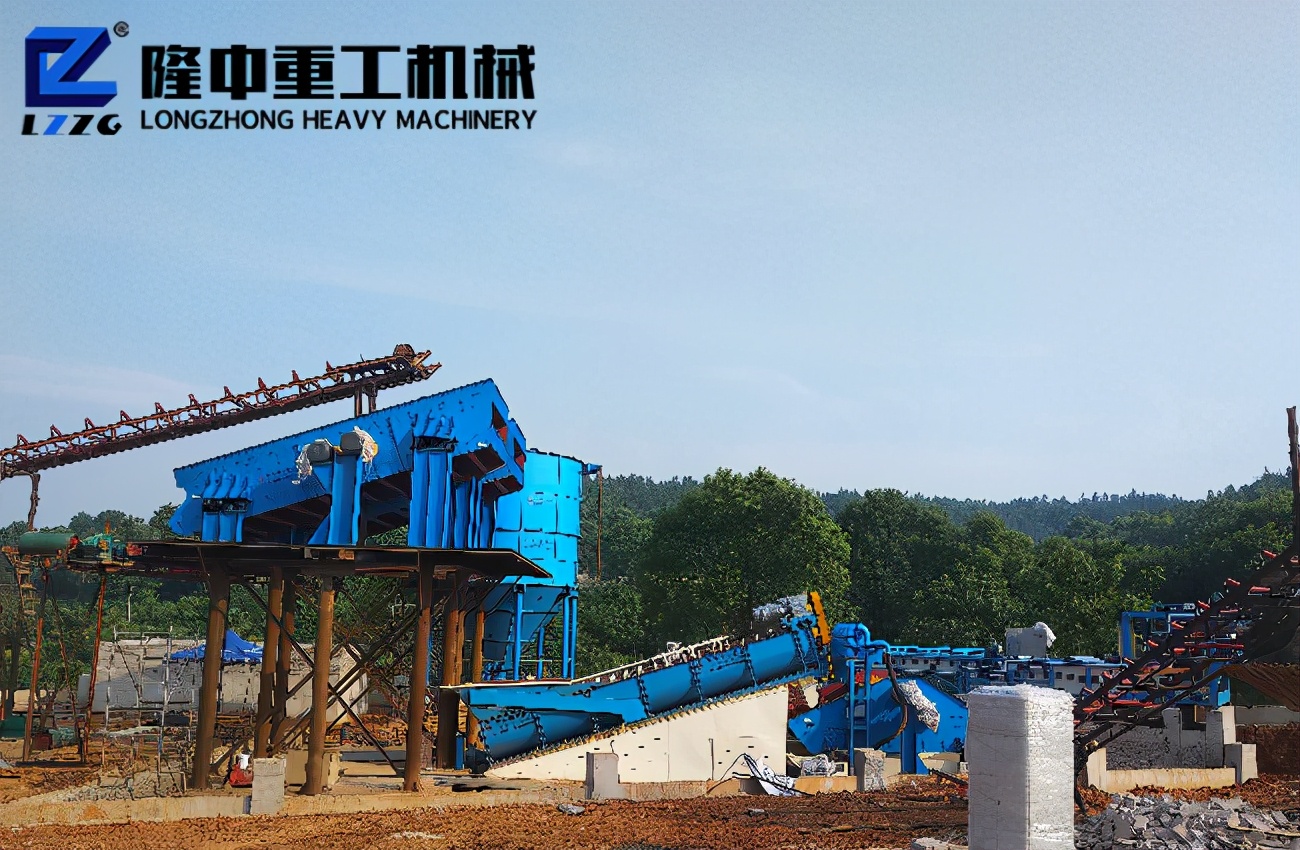 螺旋洗砂机是一把“利刃”，有效保障了砂石的品质(图1)