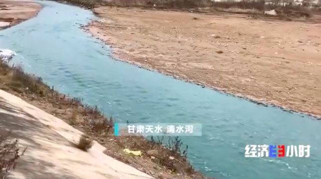 被染绿的黄河支流周晋峰接受央视采访：排污—挖砂—垃圾…黄河治理需要生态文明(图8)