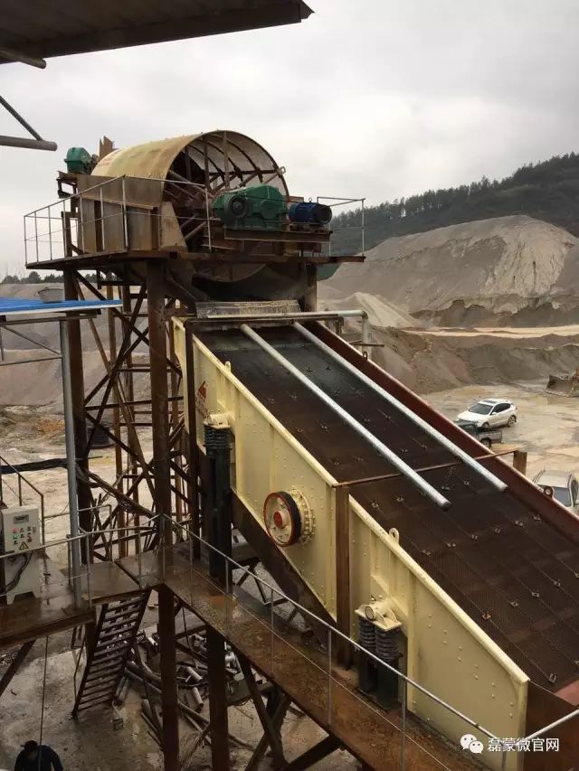 【磊蒙资讯】江西时产250吨制砂洗砂生产线开业投产(图6)