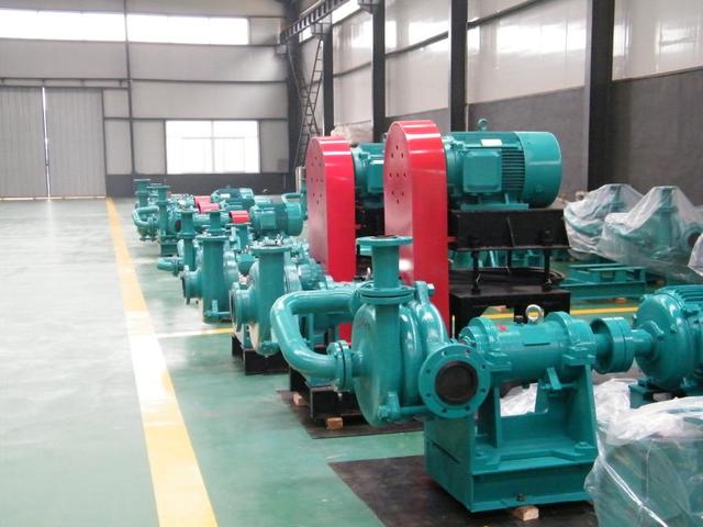 供应离心卧式入料泵、压滤机入料泵、入料加压杂质泵(图1)