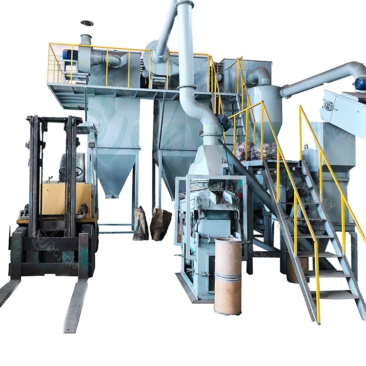 锂电池负极材料粉碎收集设备,锂电池负极片拆解分离设备的绿色壁垒(图3)