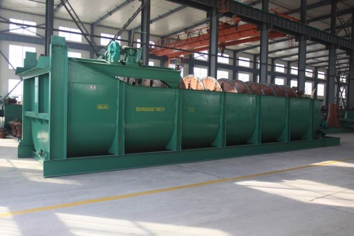 双螺旋洗矿机槽式双螺旋洗矿机(图5)