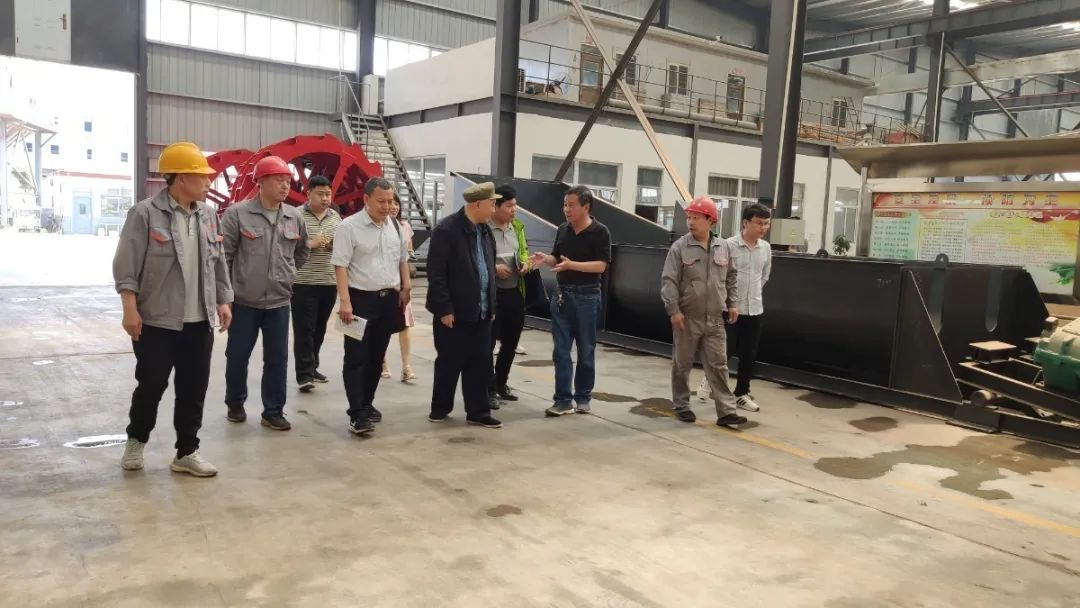 是什么能让唐庄镇党委书记吴金印再一次莅临中基机械？(图7)