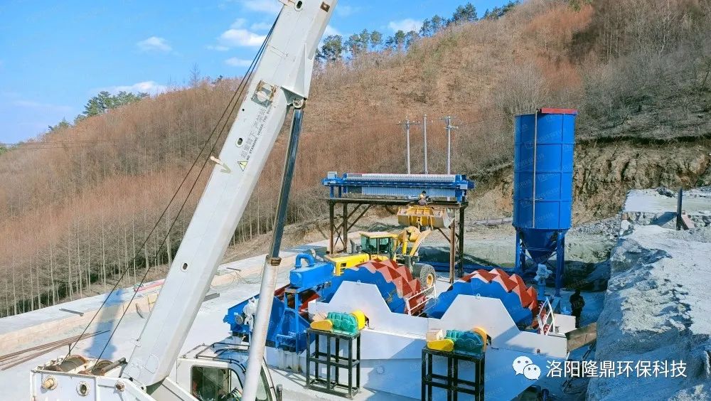 隆鼎案例：轮斗式洗砂机生产线(图8)