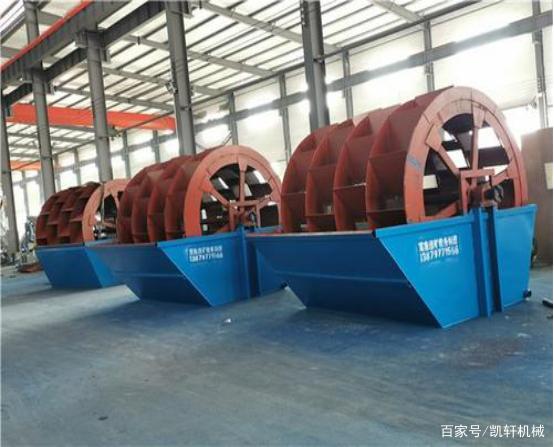 轮斗式洗砂机清洗效率不高是什么原因导致？(图2)