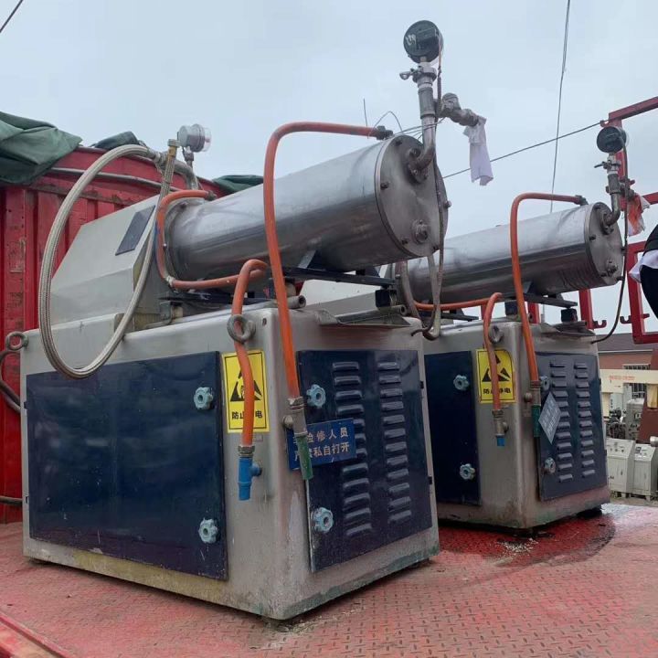 二手陶瓷砂磨机，二手棒销式砂磨机，二手10升20—30—50升卧式砂磨机(图4)