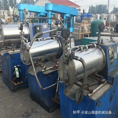 收购二手砂磨机，高价回收二手卧式砂磨机设备(图2)