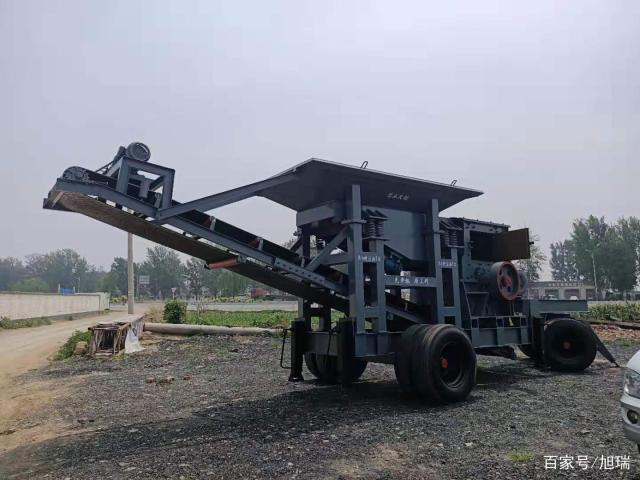 振动筛沙机移动粉碎机水轮洗砂机细沙回收脱水机滚筒筛(图2)