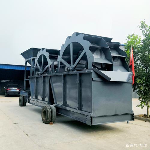 振动筛沙机移动粉碎机水轮洗砂机细沙回收脱水机滚筒筛(图3)