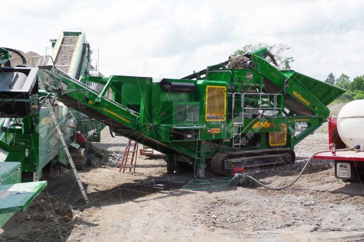 浙江金华移动破碎洗沙一体机在骨料行业应用介绍(图2)