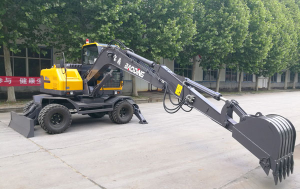 国产轮式挖掘机元老品牌盘点(图5)