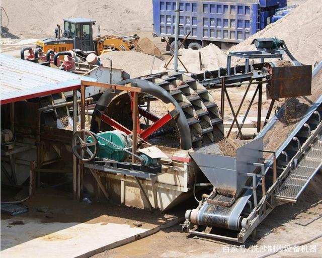 洗风化砂黄沙麻刚砂的设备(图4)