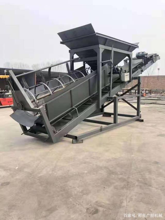 轮式洗砂机筛砂洗沙一体机移动破碎机滚筒筛沙机筛沙机(图4)