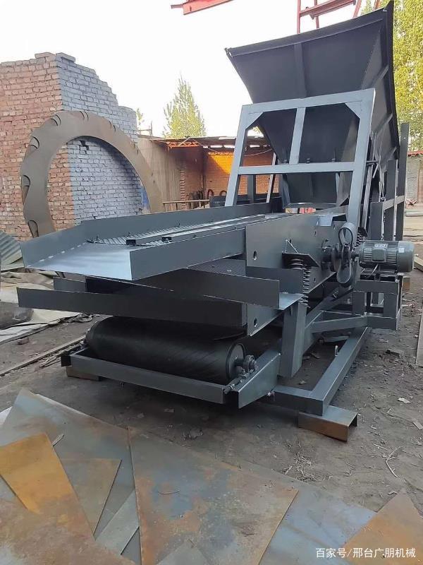 轮式洗砂机筛砂洗沙一体机移动破碎机滚筒筛沙机筛沙机(图5)