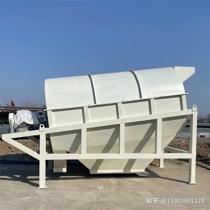 碎石滚筒筛选机大型洗砂场筛砂机(图2)