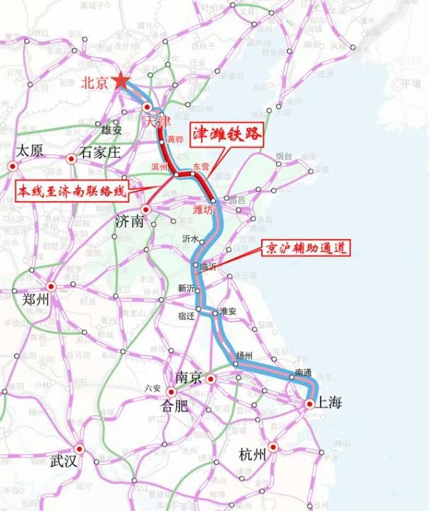 山东省2022年重大项目名单（京沪高铁二通道、济南青岛4条地铁线等入选）(图1)