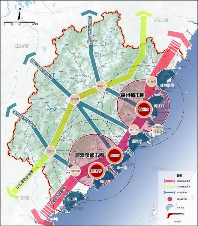 泉州快速轨道交通规划：1号、2号、3号、4号、5号、6号线(图12)