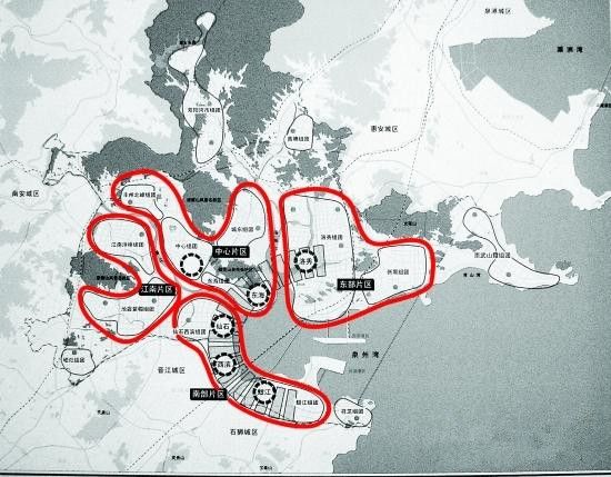 泉州快速轨道交通规划：1号、2号、3号、4号、5号、6号线(图21)