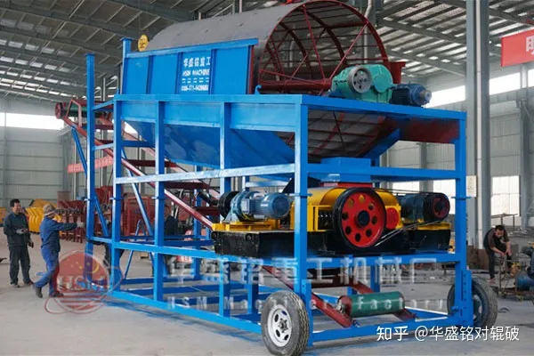 滚筒筛沙机滚筒筛沙设备滚筒筛砂机(图1)