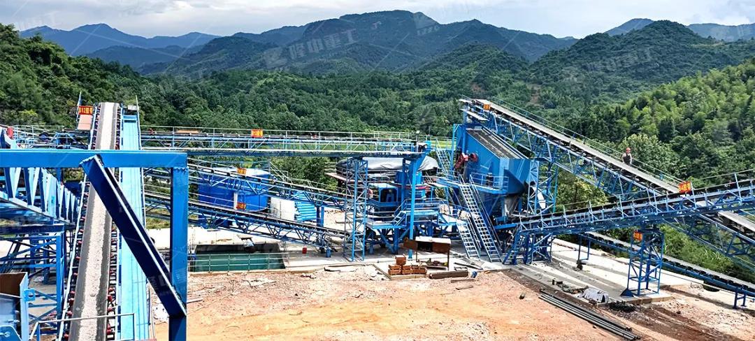 湖南时产100吨洗砂零排放项目生产线正式投产(图2)