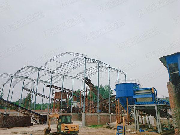建一条环保洗砂生产线需要多少钱？(图1)