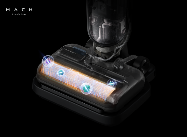 安克创新旗下品牌悠飞马赫首发旗舰新品：蒸汽洗地机也能无线用(图4)