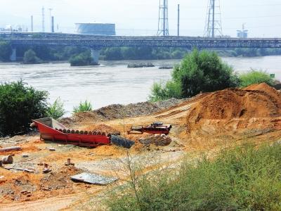 6家非法洗砂加工点被取缔(图1)