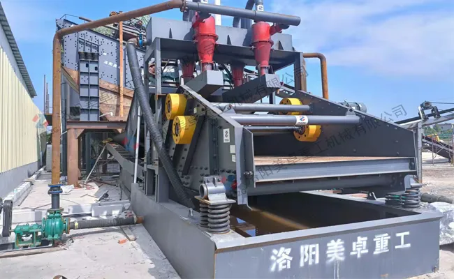 螺旋洗砂机操作时的注意事项和日常维护(图1)