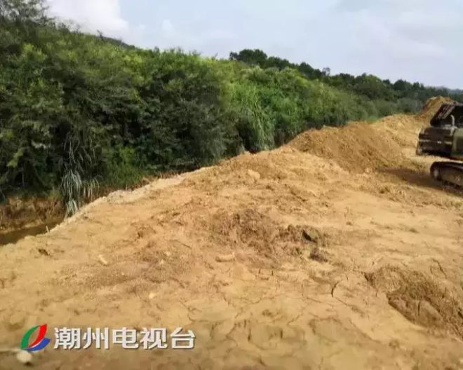 潮州铁铺溪流发黄淤泥堆积,都是洗砂场惹的祸(图8)
