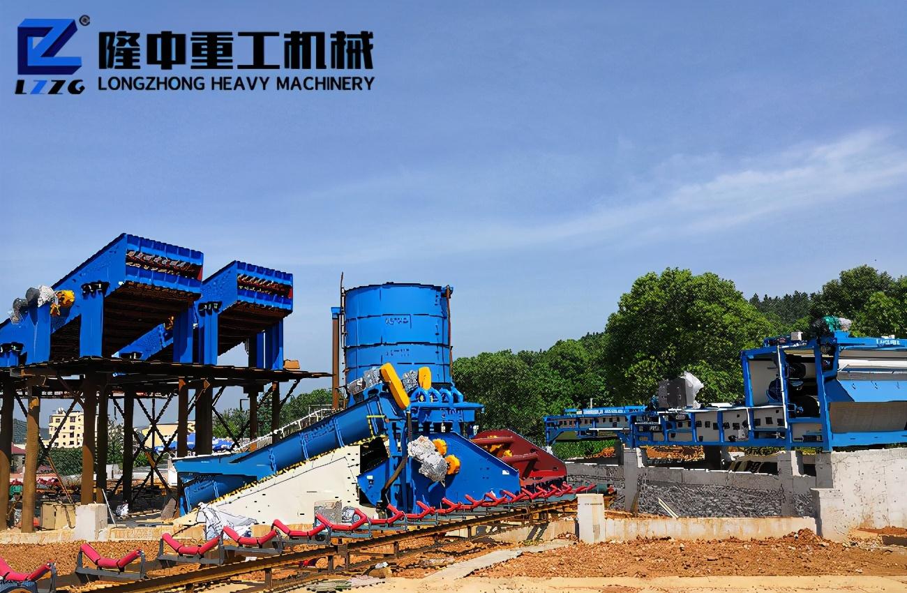 石粉洗砂机安装好了才能发挥大效果(图1)