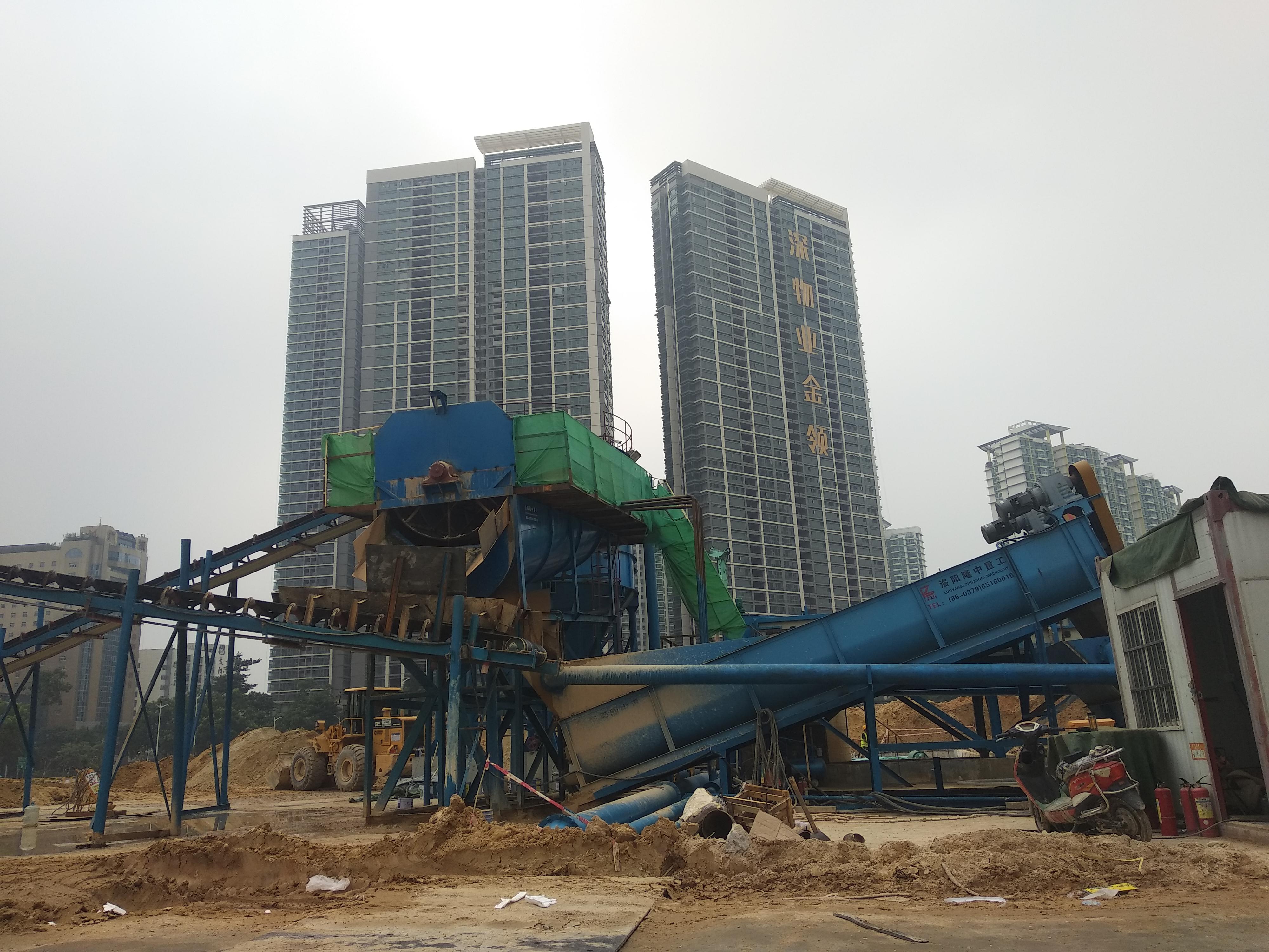 石粉洗砂机安装好了才能发挥大效果(图2)