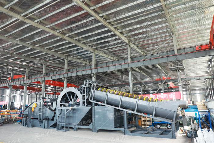 山沙洗砂生产线设计方案，都需要哪些设备？(图2)