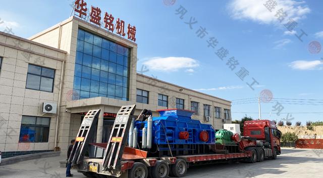 花岗岩对辊制砂机_花岗岩对辊破碎机_硬岩石料制砂机(图1)