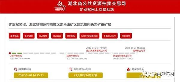 重磅！湖北6大花岗岩矿区挂牌出让！出让价共41亿，储量达12亿吨！(图7)