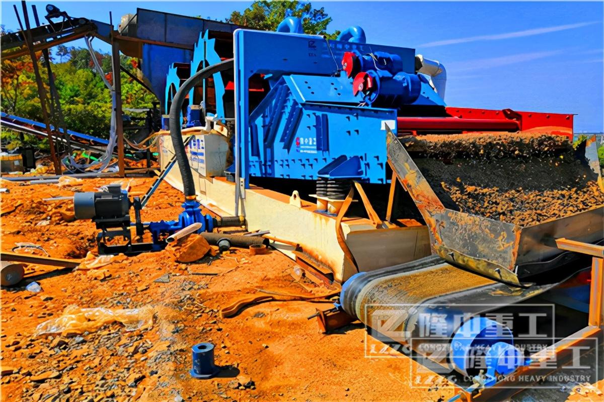 开办石料厂需要什么设备？洗砂生产线多少钱？(图2)