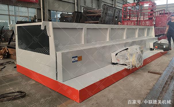 移动式泥石分离机的成本费用相对于传统生产线的费用要少得多(图3)