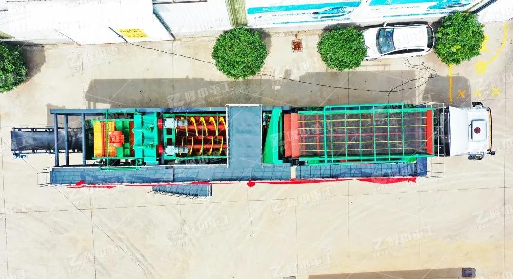 YD系列轮胎式移动洗砂站上线了，绿色、环保(图3)