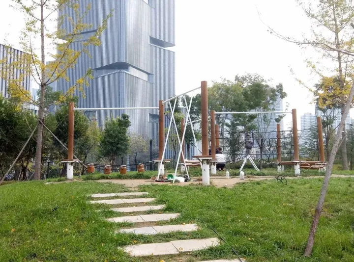 郑州最好公园！大人能跑步，小孩能玩沙，设备全进口，不收门票！(图13)