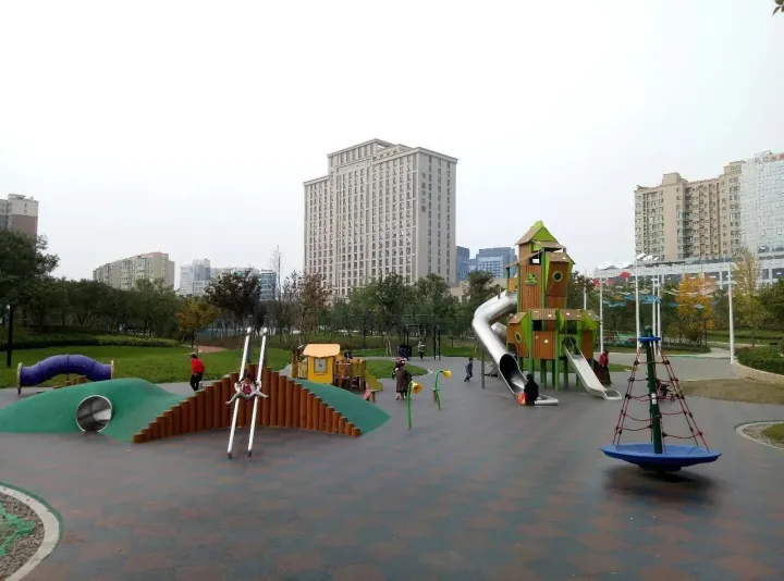 郑州最好公园！大人能跑步，小孩能玩沙，设备全进口，不收门票！(图6)