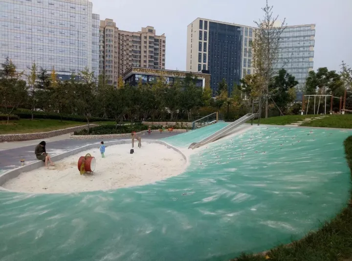 郑州最好公园！大人能跑步，小孩能玩沙，设备全进口，不收门票！(图7)