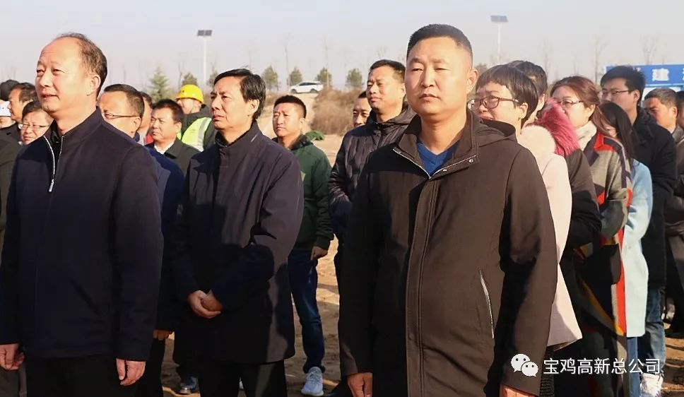 【项目推进】宝鸡高新区标准化砂石厂建设工程项目举行开工仪式(图4)