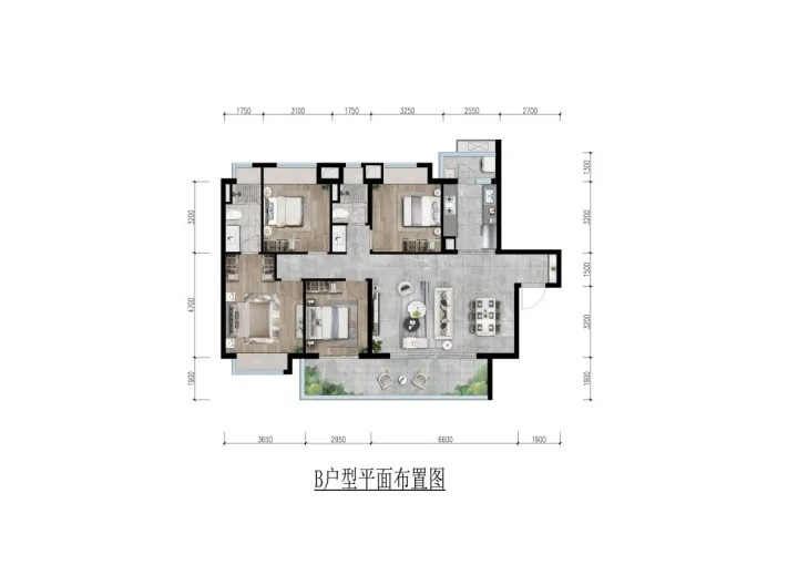 2022年昆明实景豪宅“双景央座“上新(图9)