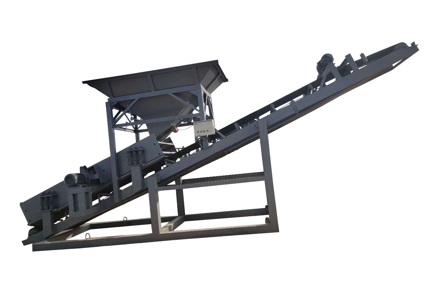 泥沙振动筛粉碎机移动洗砂机洗砂回收脱水筛滚筒筛砂机(图6)