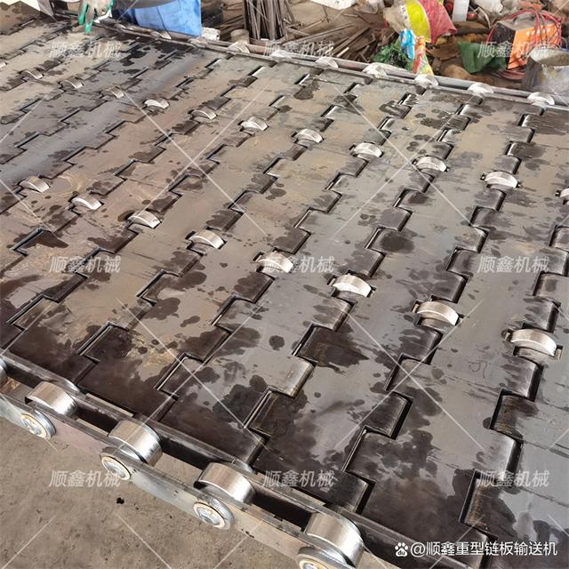 矿山机械用重型链板，废钢破碎重型链板，泥石分离洗砂机重型链板00：12(图1)